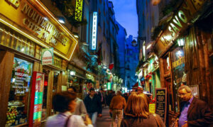 Latin Quarter, Taman & Katakomba
