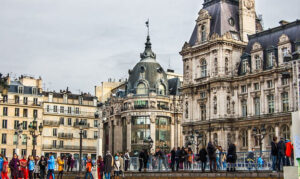 Pusat Kota Paris dan Le Marais