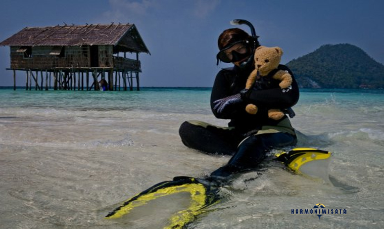 Harmoni Wisata Pantai Pasir Timbul – Raja Ampat