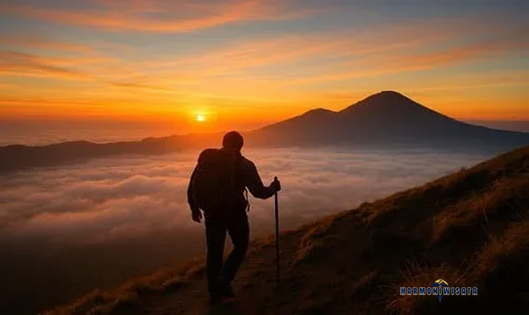 Gunung Batur Jalur Songan: Jalur Pendakian Sepi dan Alami di Bali